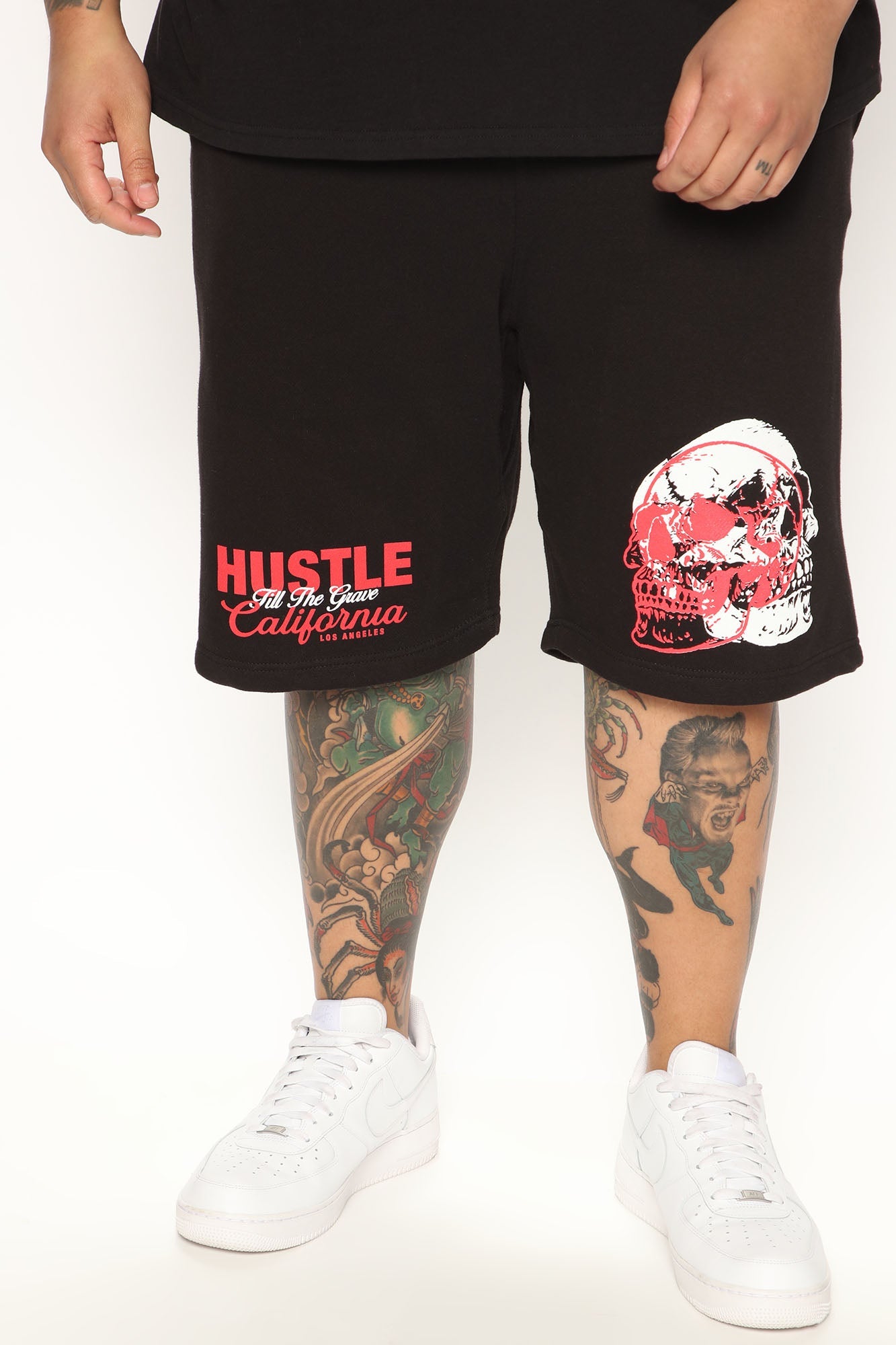 Hustle CA Shorts - Black