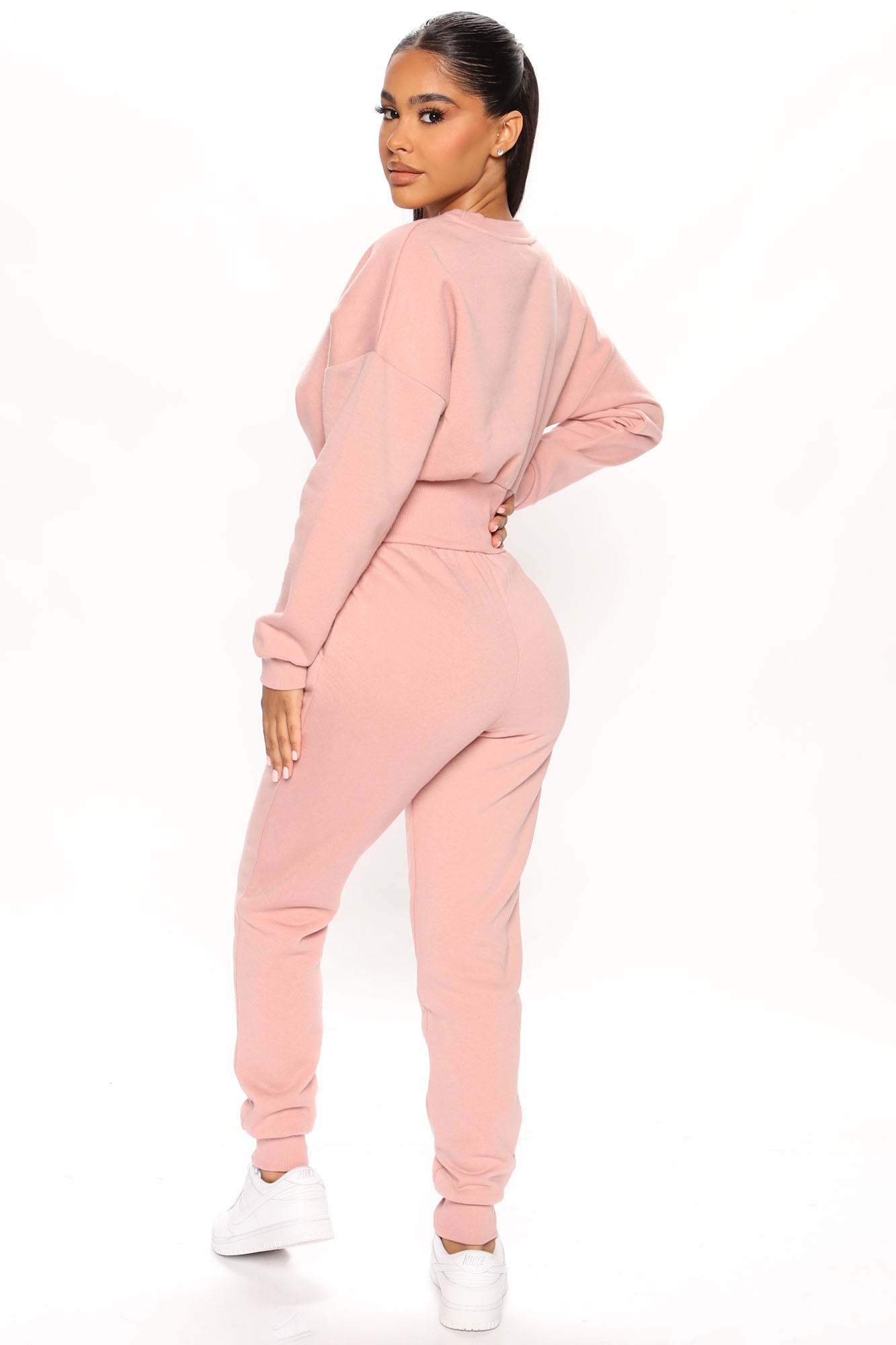 Keep Up Jogger Set - Rose
