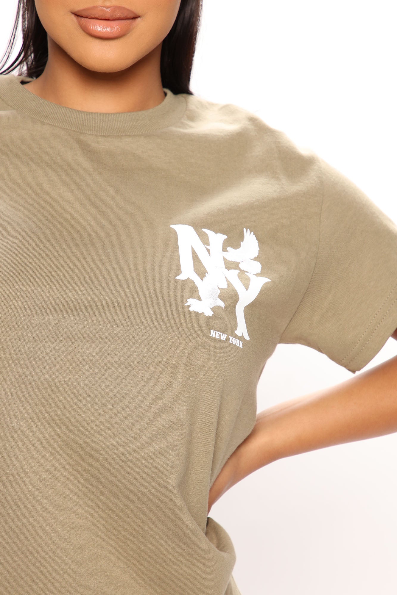 Flyest In The East Short Sleeve Tee - Taupe