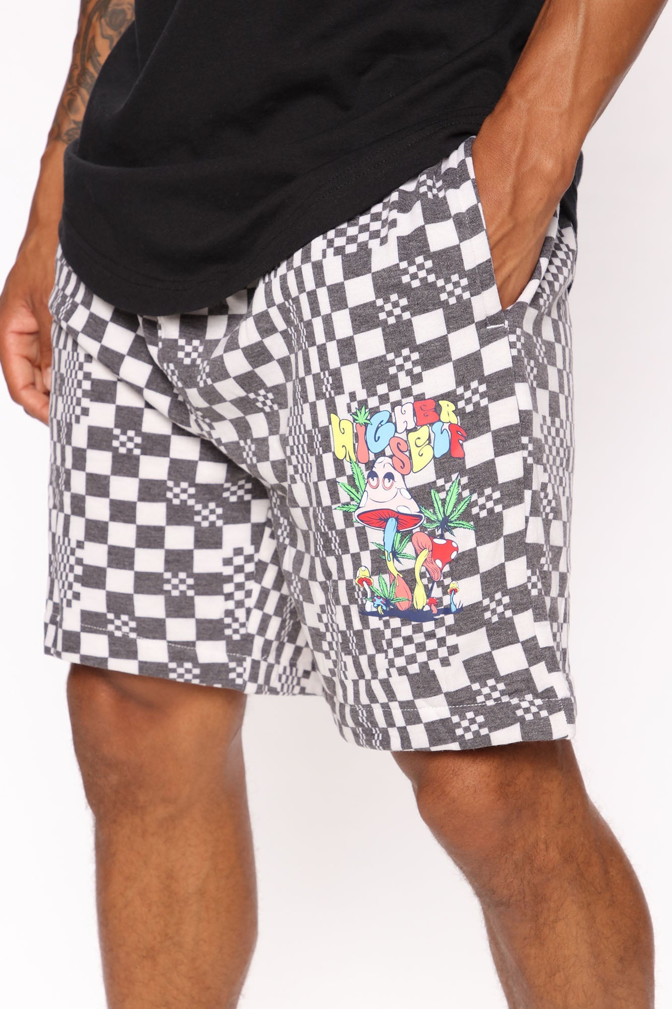 Higher Self Shorts - Black