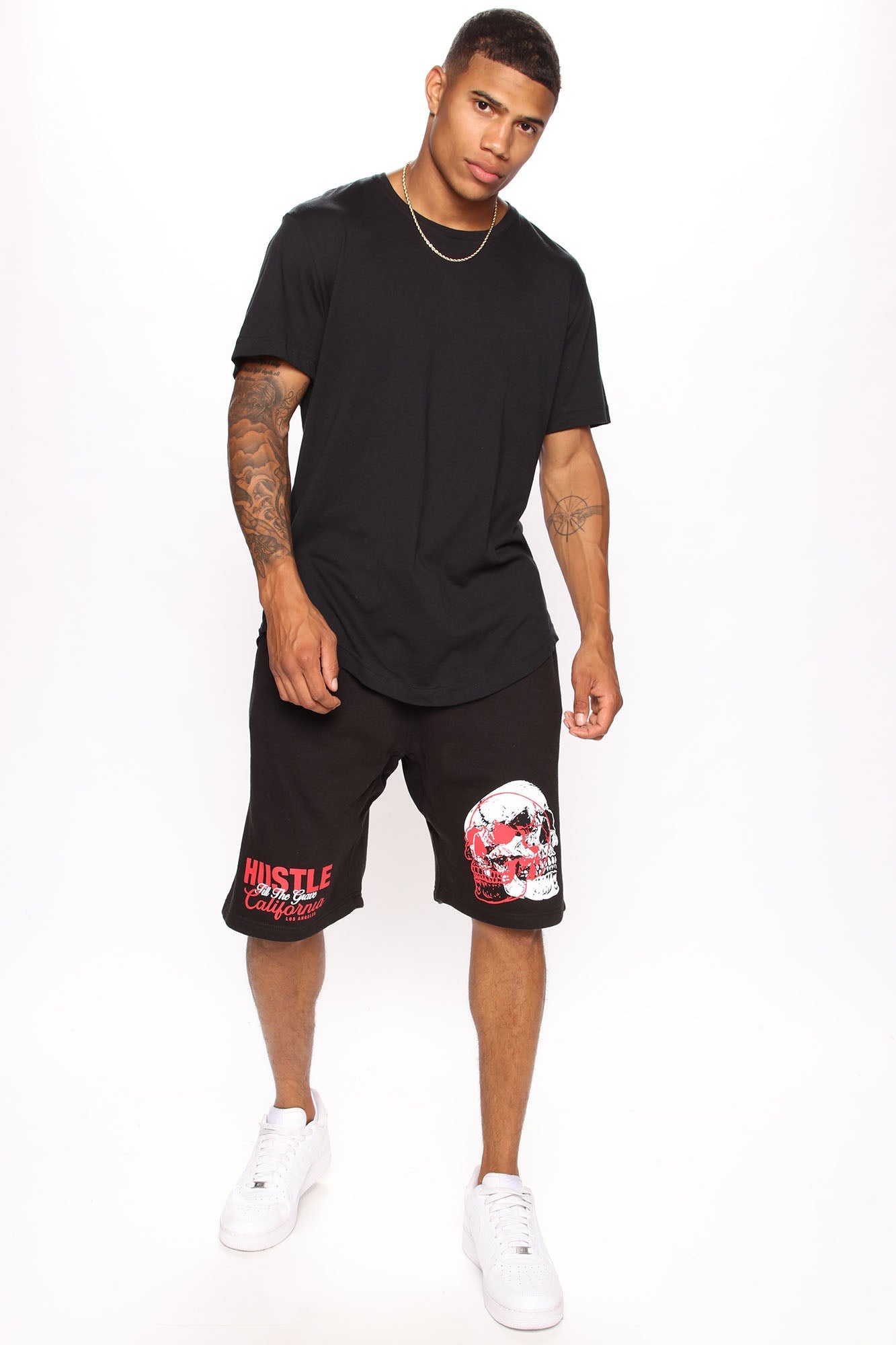 Hustle CA Shorts - Black