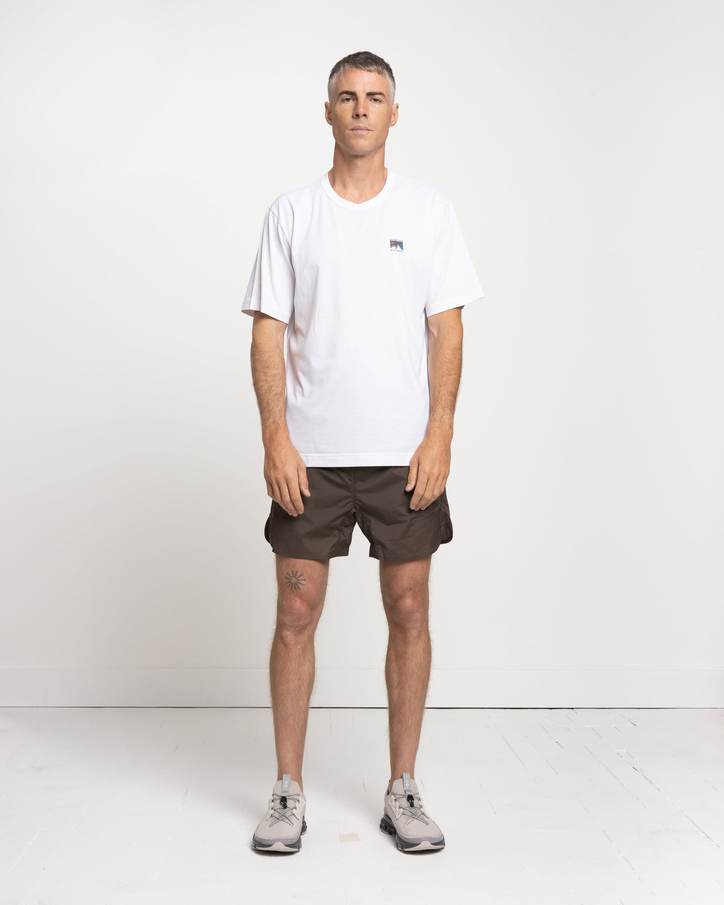 Norse Projects x GM Joakim McTechridge Bike Short Sleeve T-Shirt in White