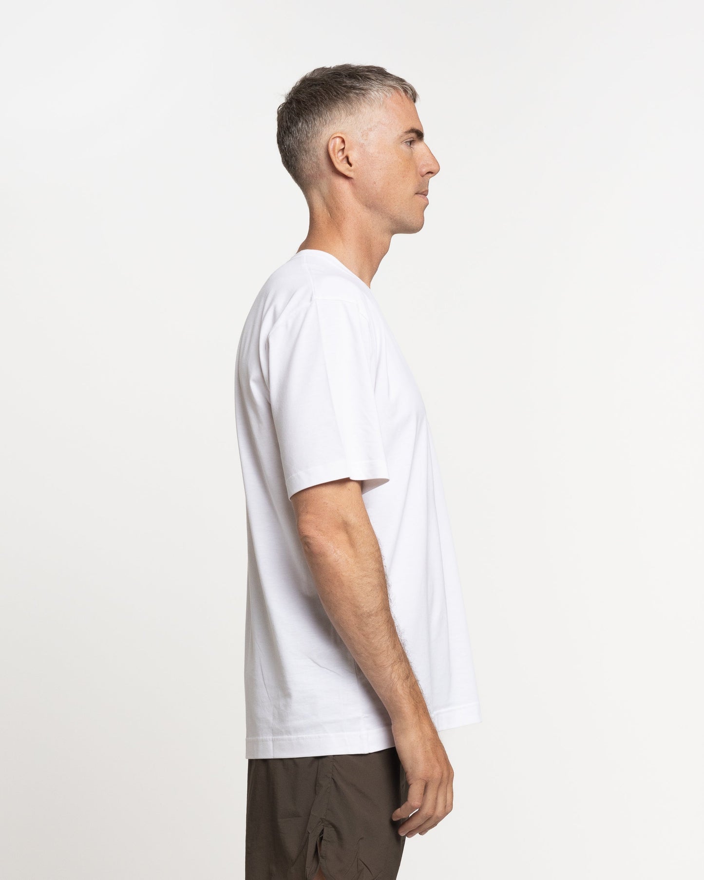 Norse Projects x GM Joakim McTechridge Bike Short Sleeve T-Shirt in White