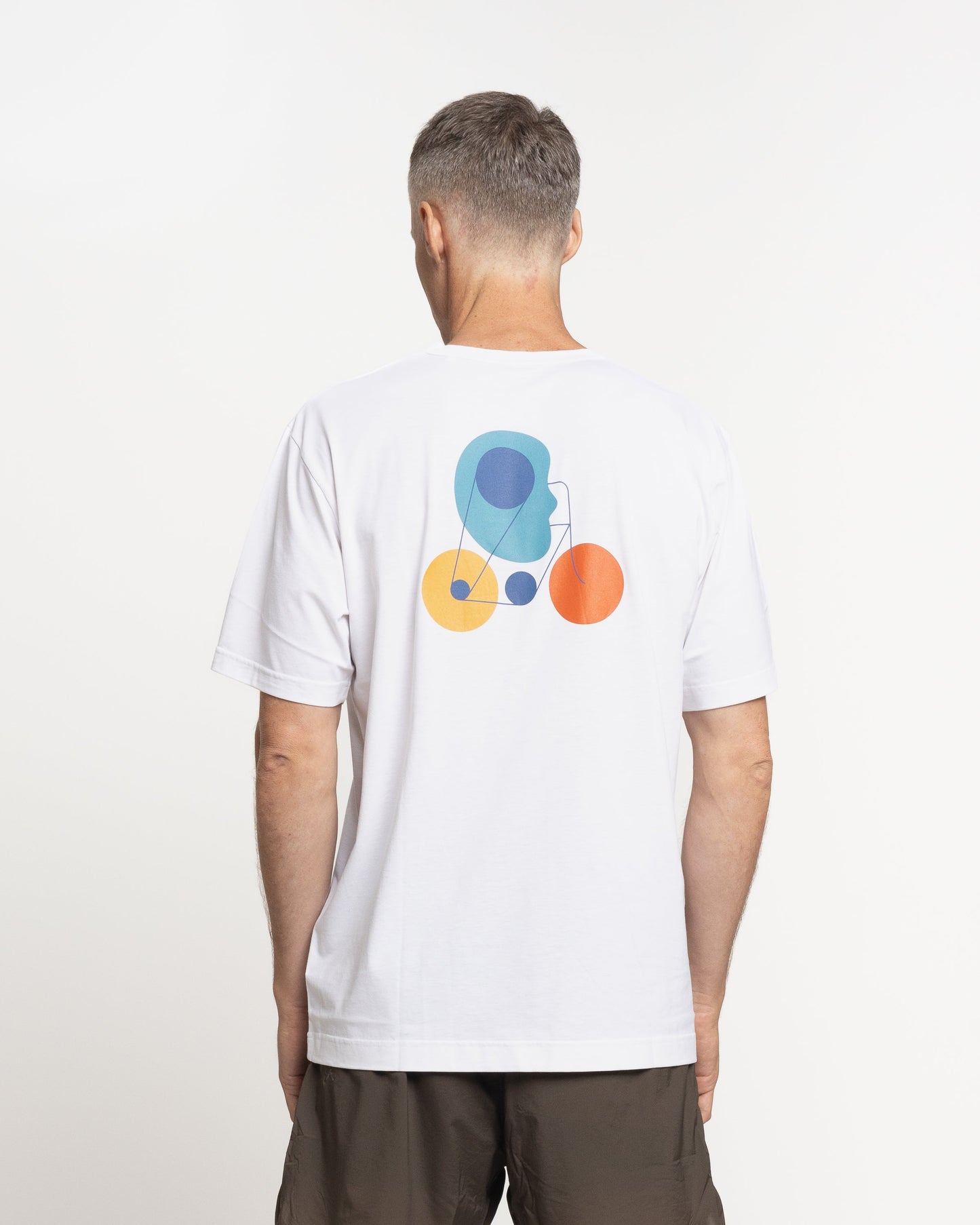 Norse Projects x GM Joakim McTechridge Bike Short Sleeve T-Shirt in White