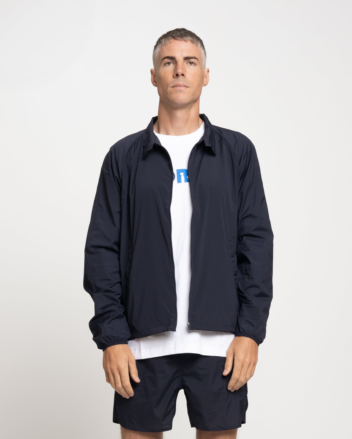 Norse Projects x NP Korso Tech Jacket in Navy