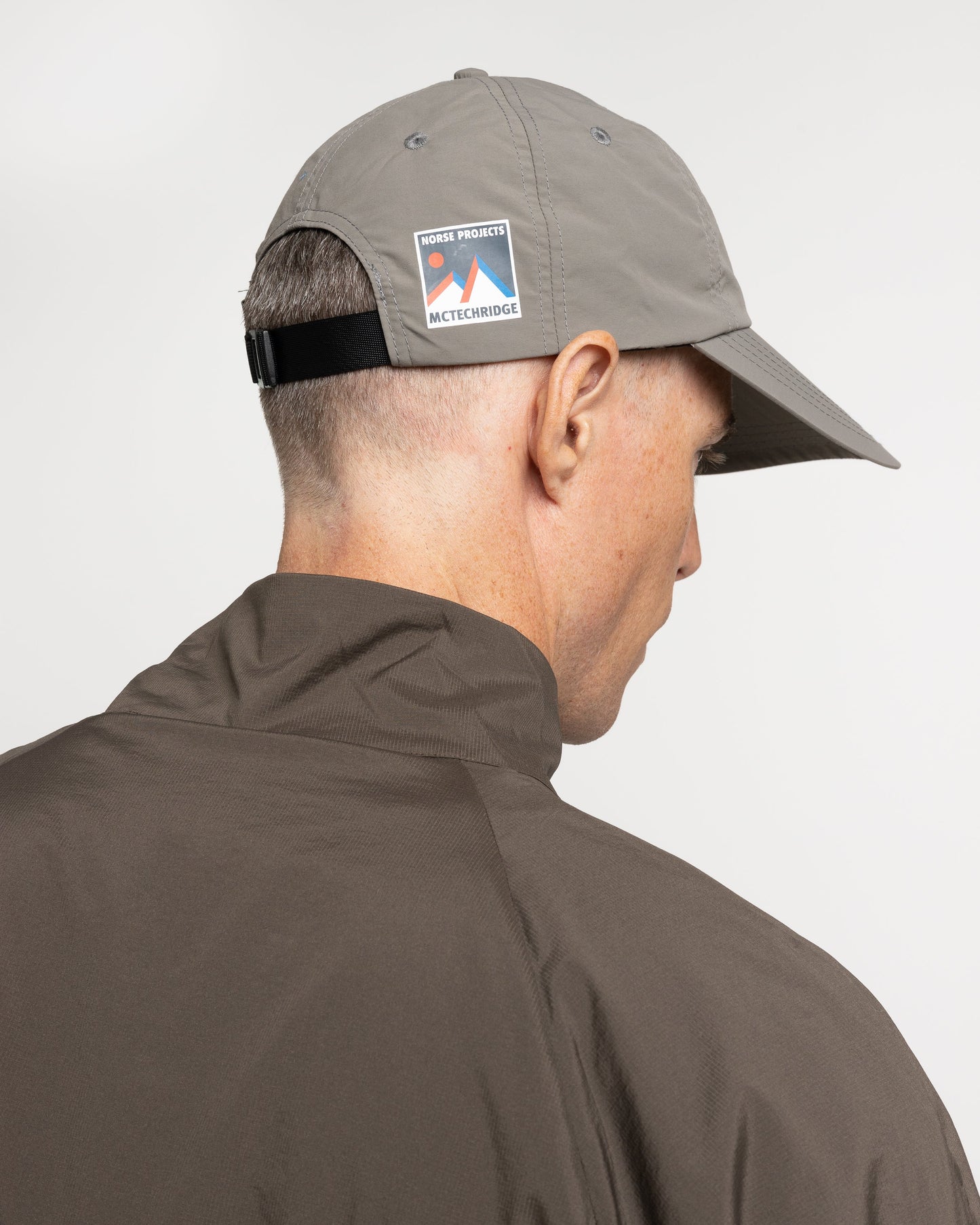 Norse Projects x GM Tech Cap in Taupe