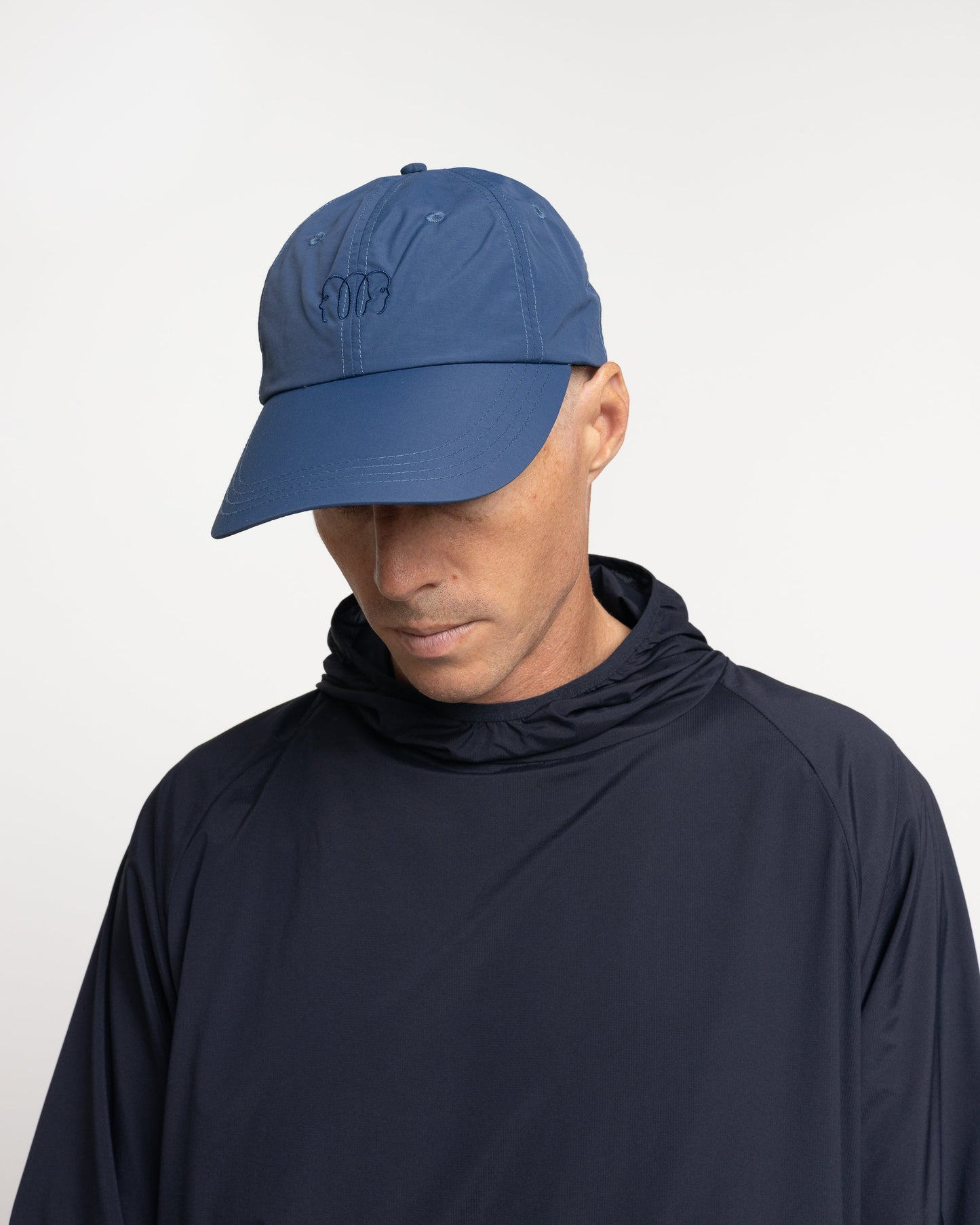 Norse Projects x GM Tech Cap in Hydrone Blue