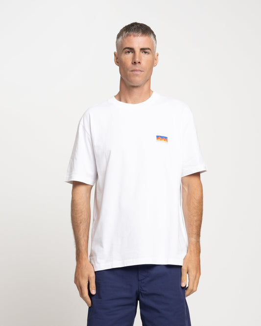 Norse Projects x GM Johannes Mountains T-Shirt in White