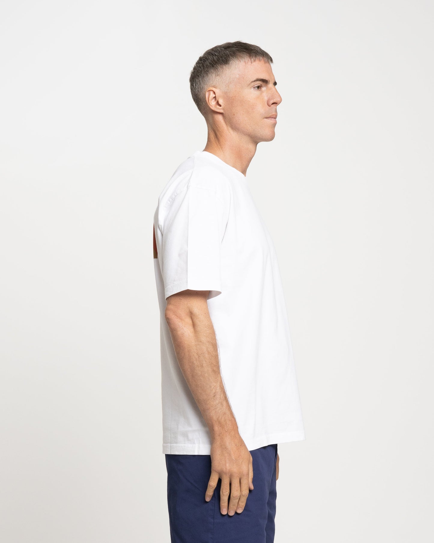 Norse Projects x GM Johannes Mountains T-Shirt in White