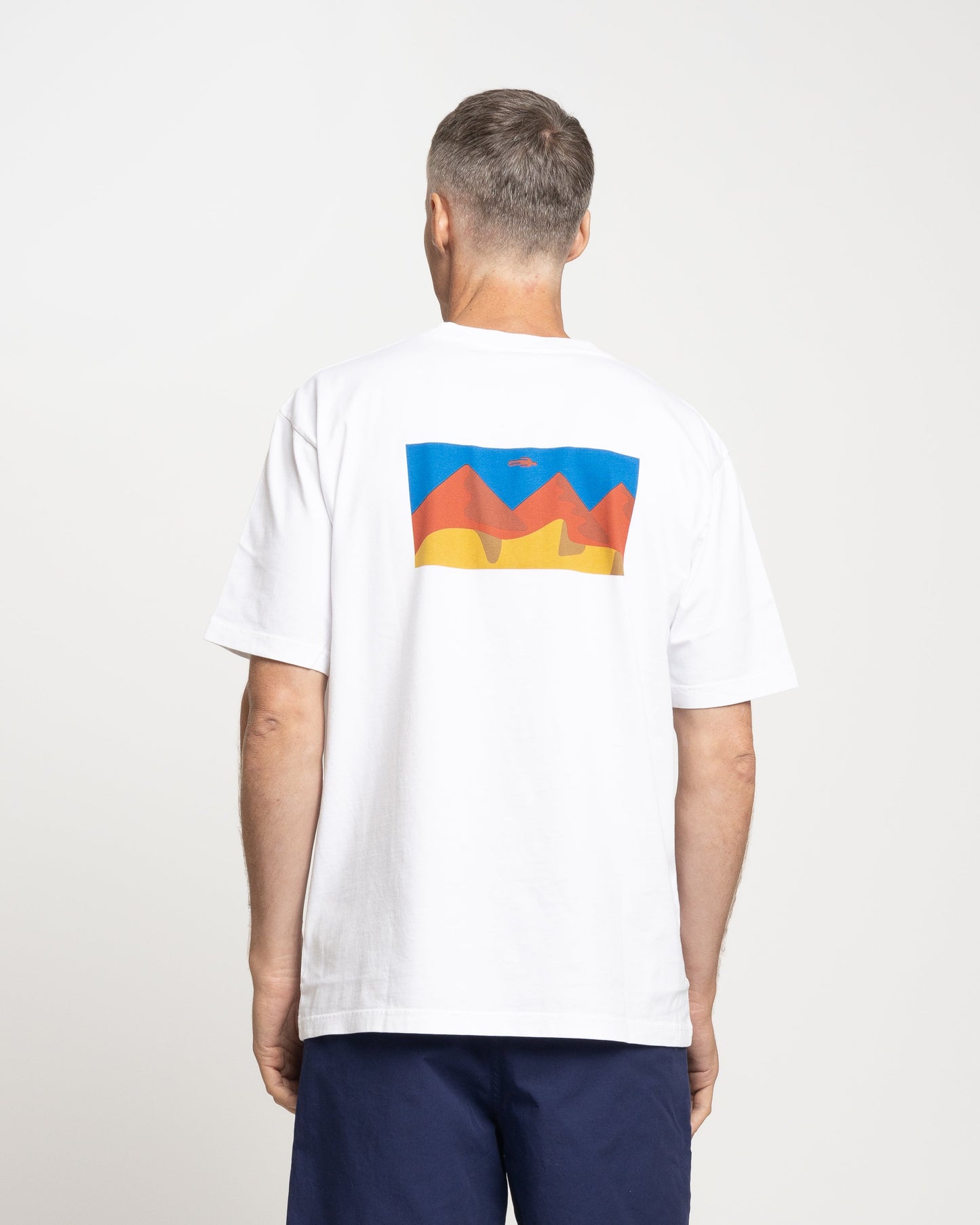 Norse Projects x GM Johannes Mountains T-Shirt in White