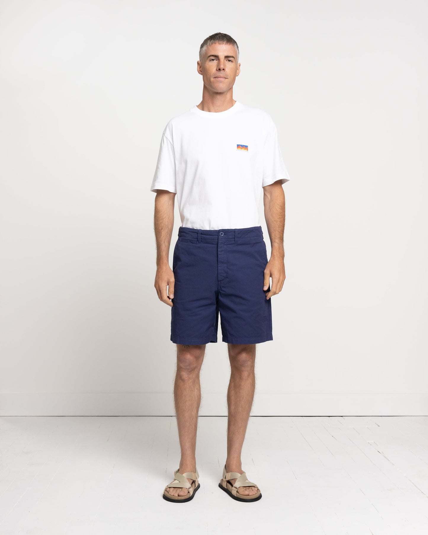 Norse Projects x GM Oliver Short in Hydrone Blue