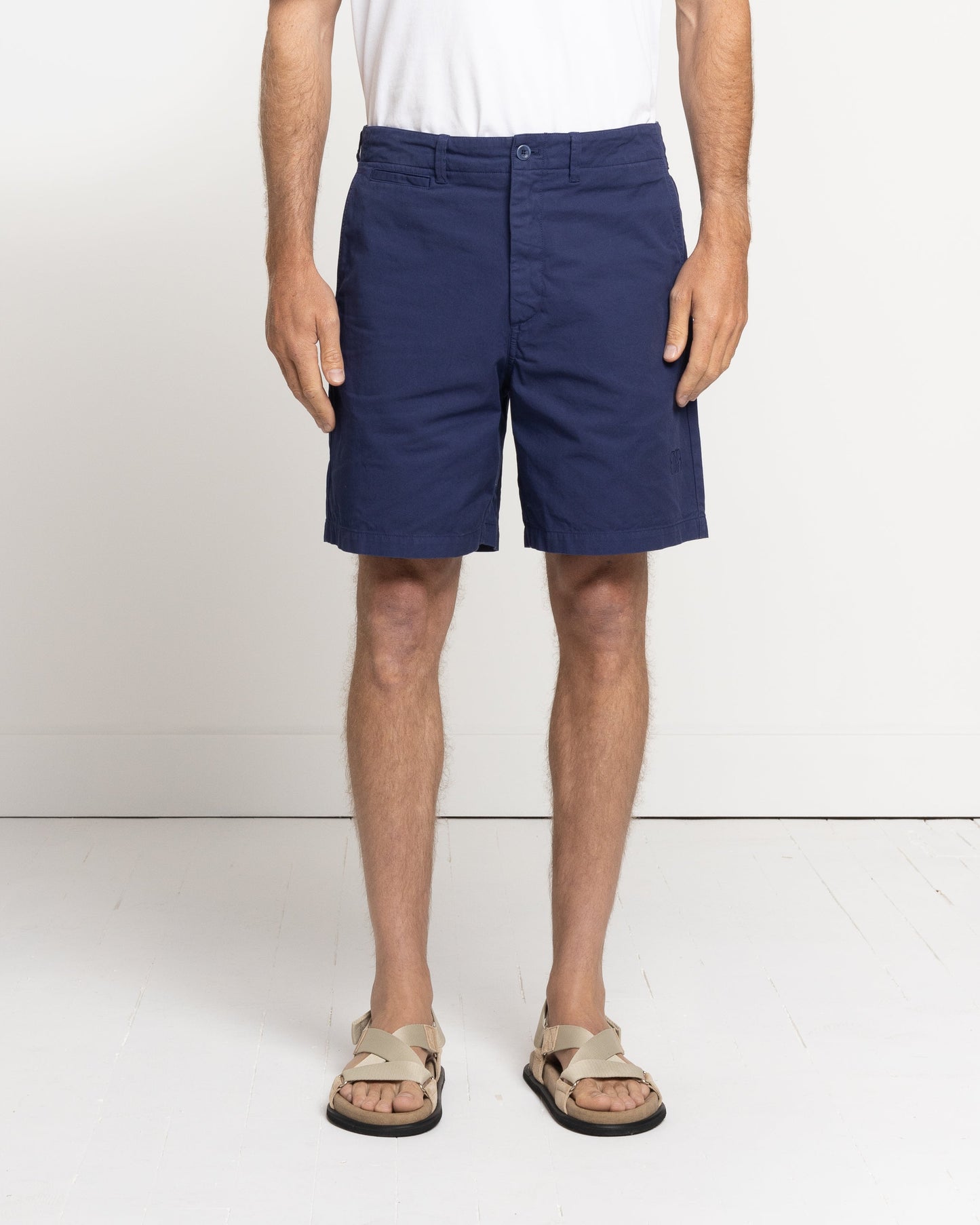 Norse Projects x GM Oliver Short in Hydrone Blue