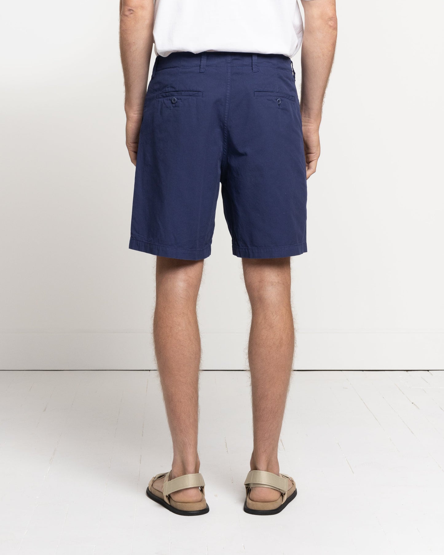 Norse Projects x GM Oliver Short in Hydrone Blue