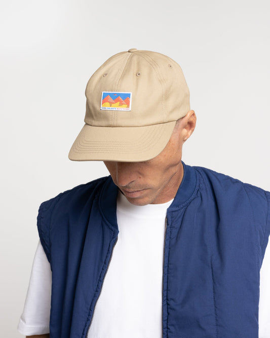 Norse Projects x GM Twill Cap in Khaki