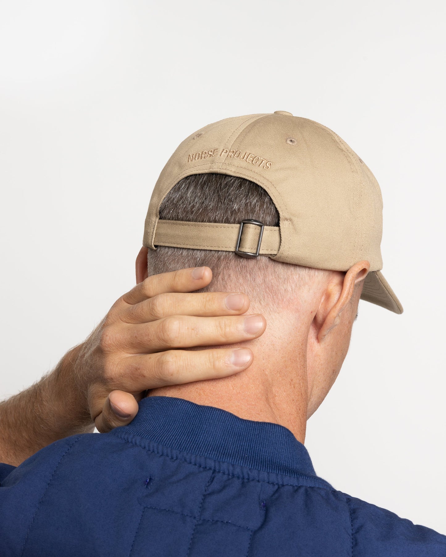 Norse Projects x GM Twill Cap in Khaki