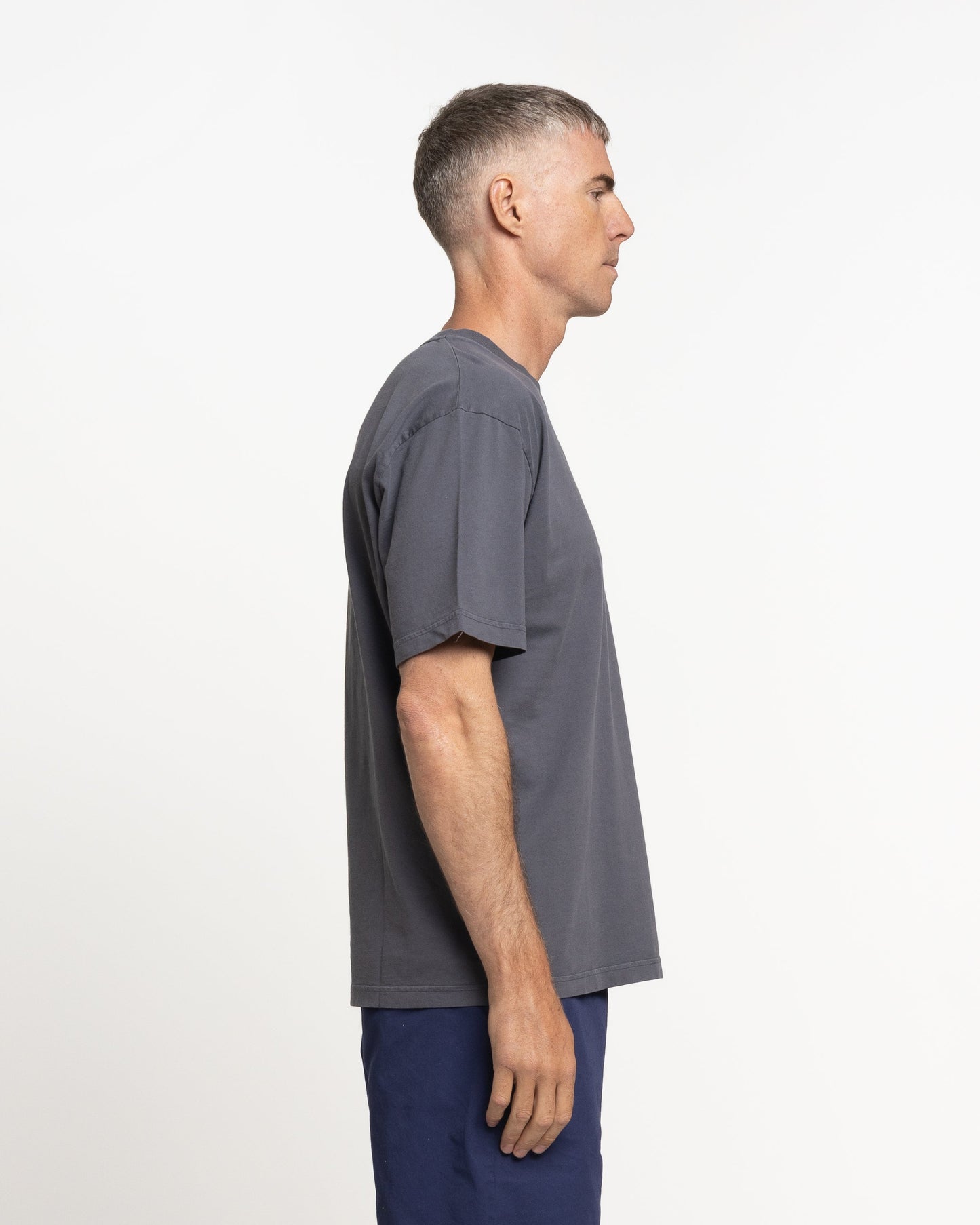 Norse Projects x GM Johannes Mountains T-Shirt in Grey