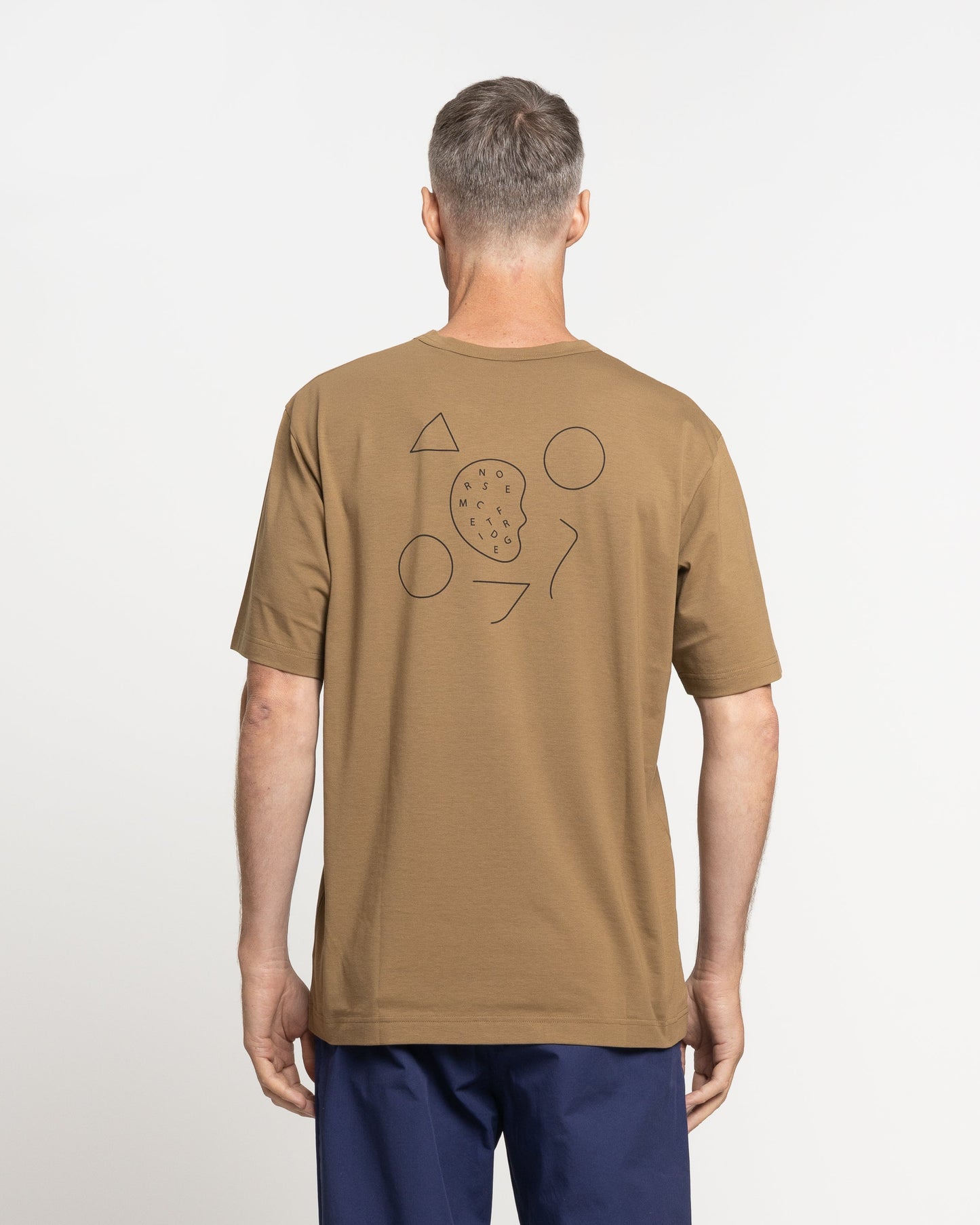 Norse Projects x GM Joakim McTechridge Short Sleeve T-Shirt in Duffle