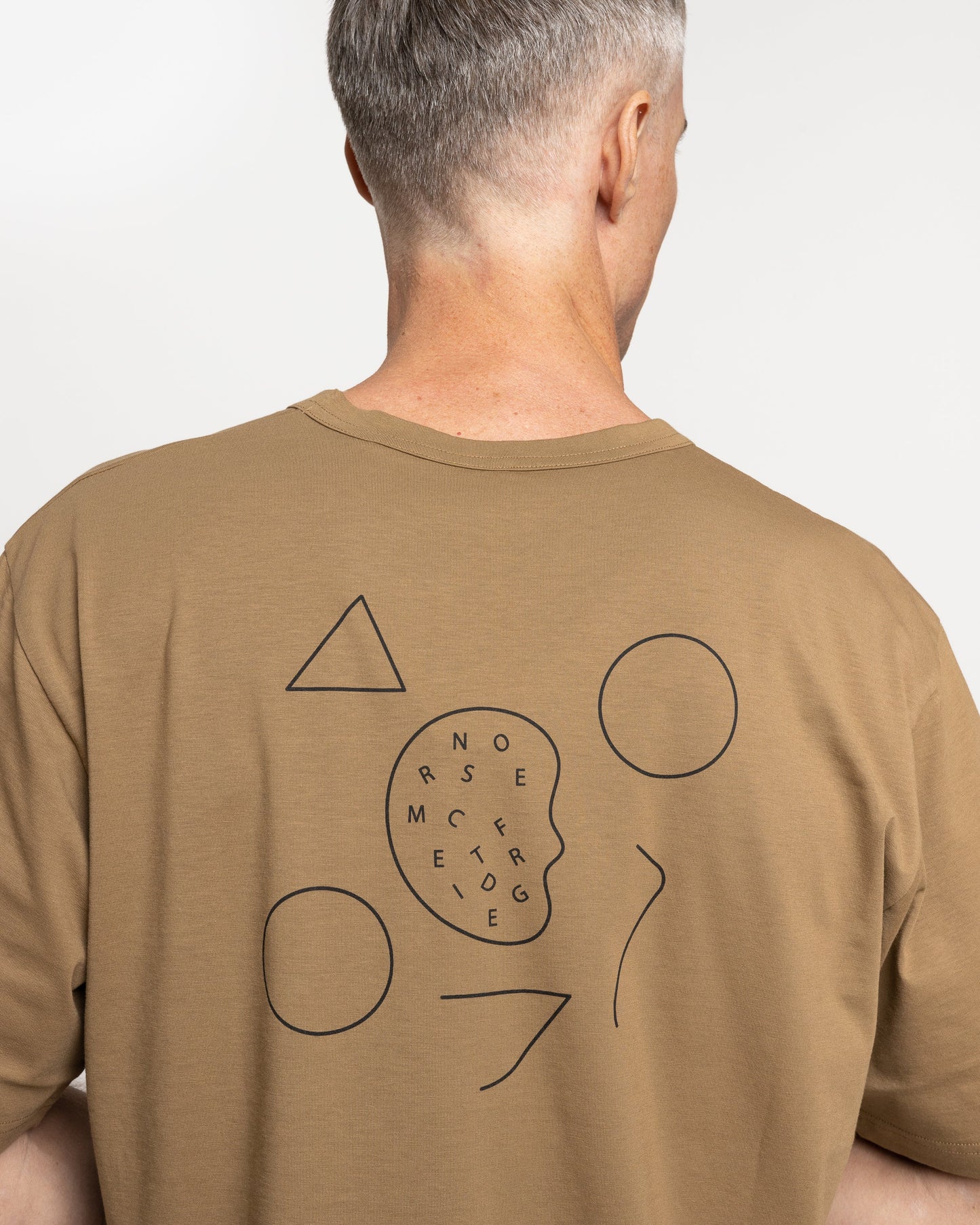 Norse Projects x GM Joakim McTechridge Short Sleeve T-Shirt in Duffle