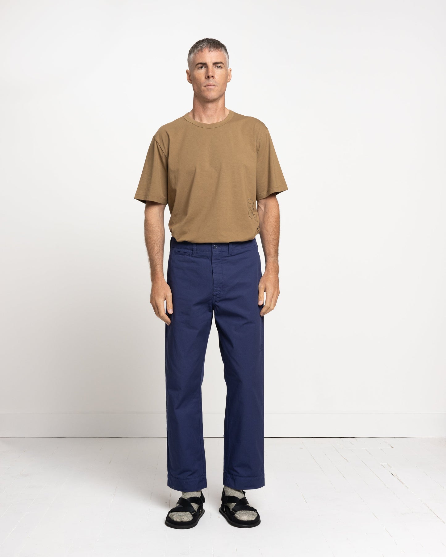 Norse Projects x GM George Chino in Hydrone Blue