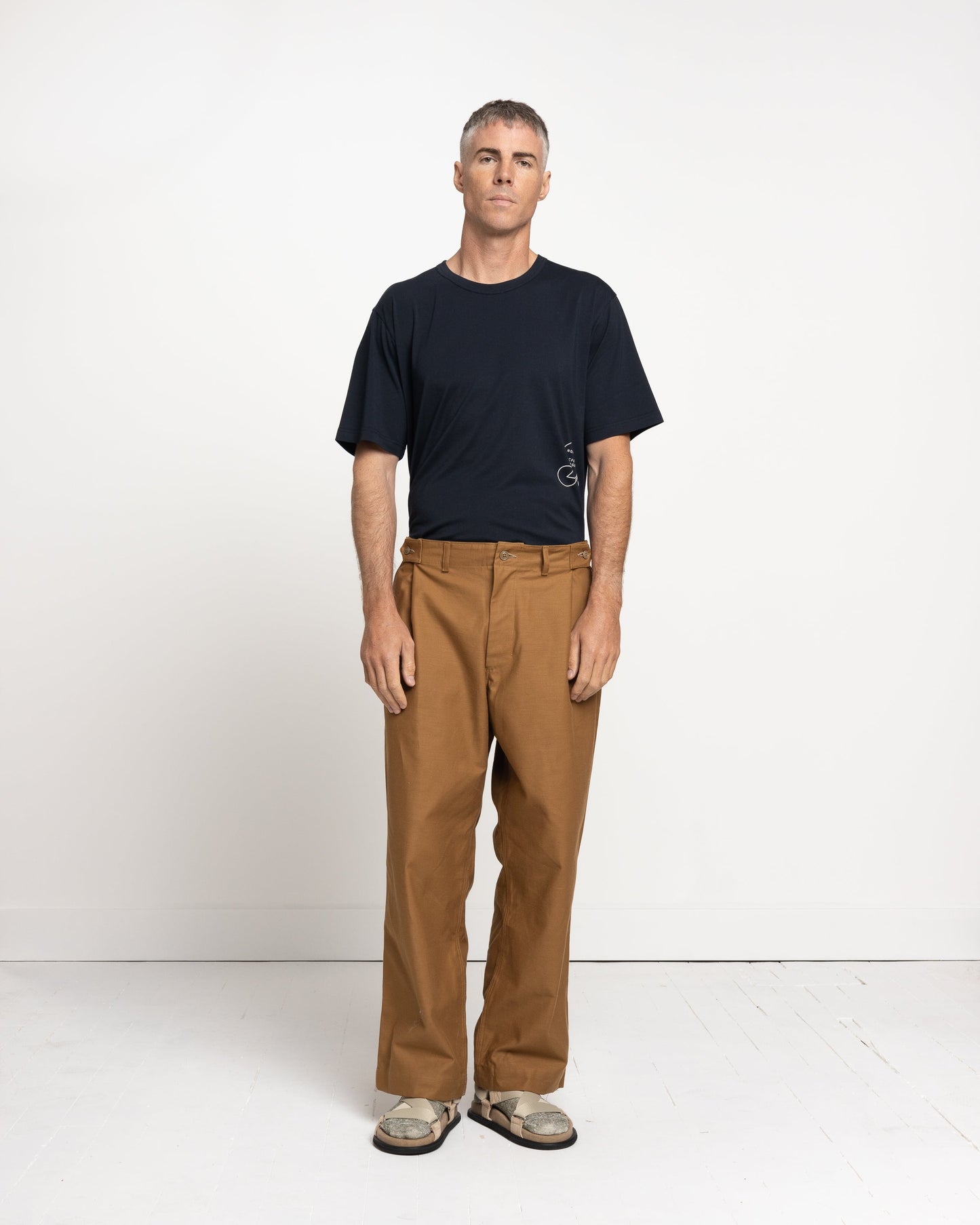 Tab Trouser in Tobacco