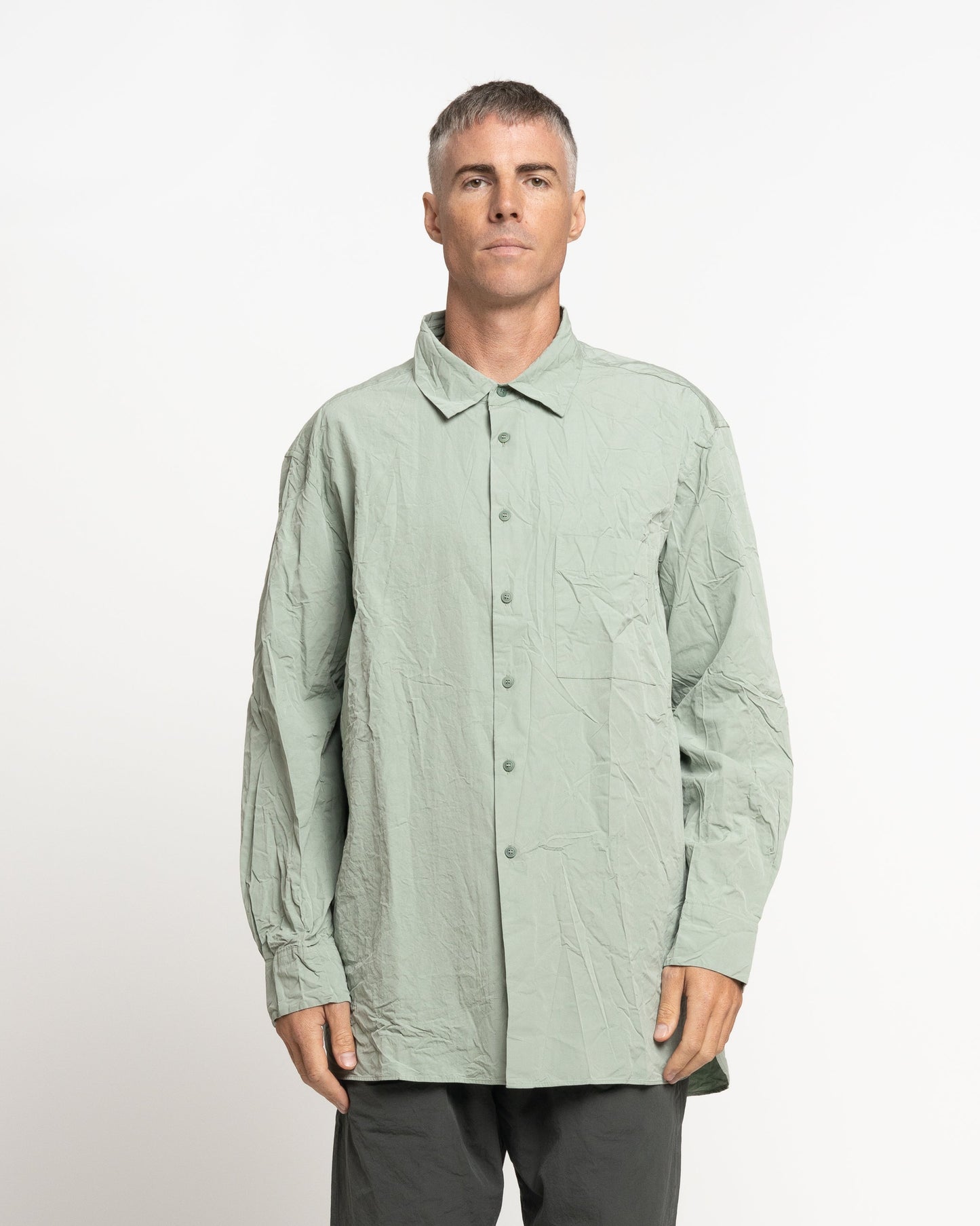 Big Raccourcie Shirt in Sage