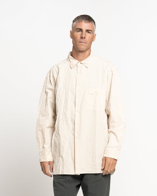 Big Raccourcie Shirt in Ivory