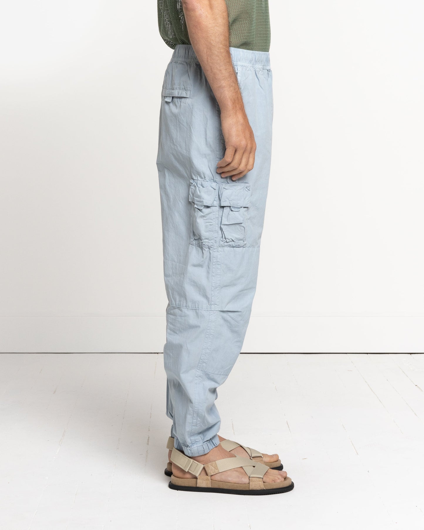 Berm Pant in Frosted Blue