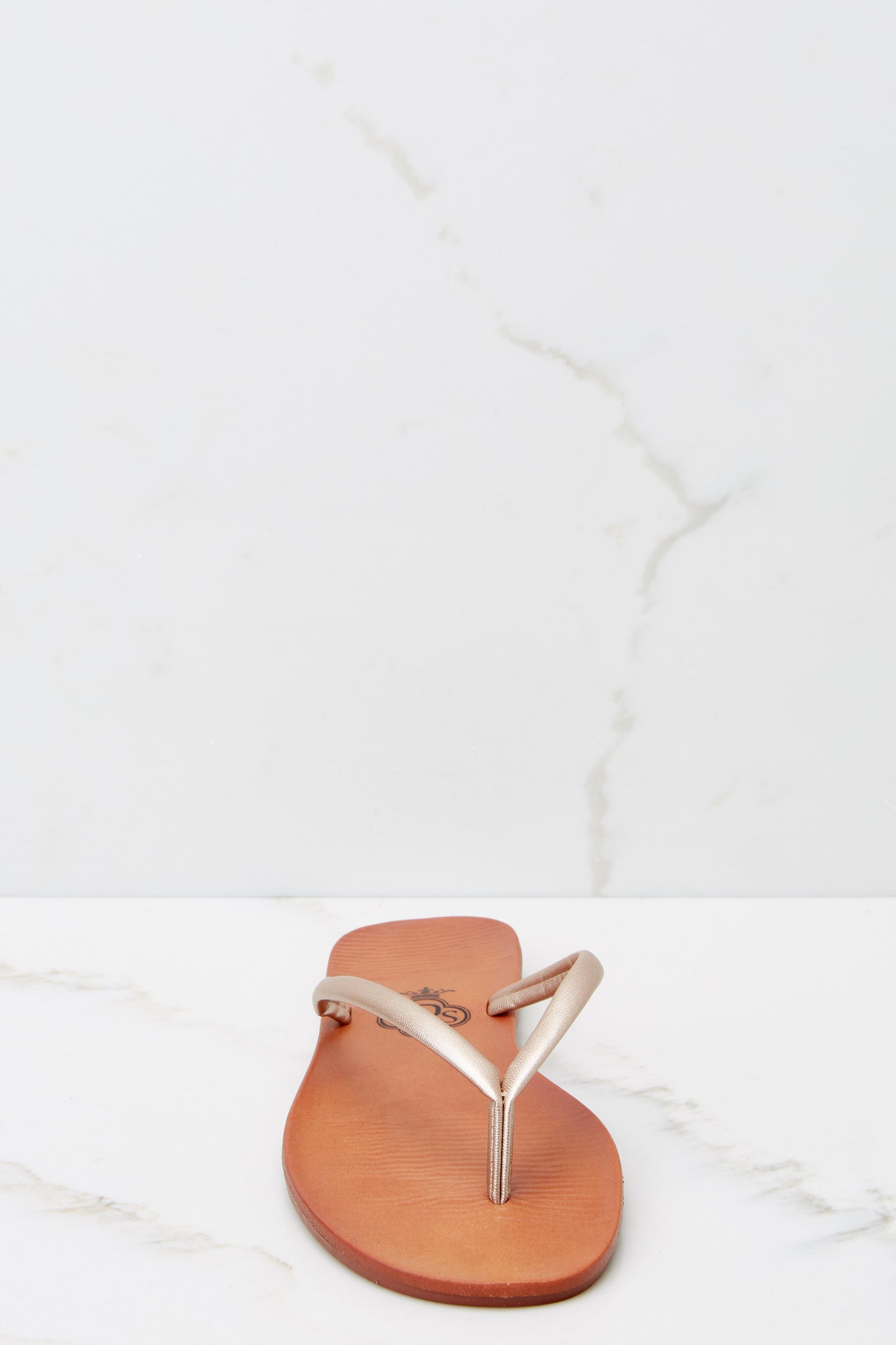Starting Fresh Gold Sandals