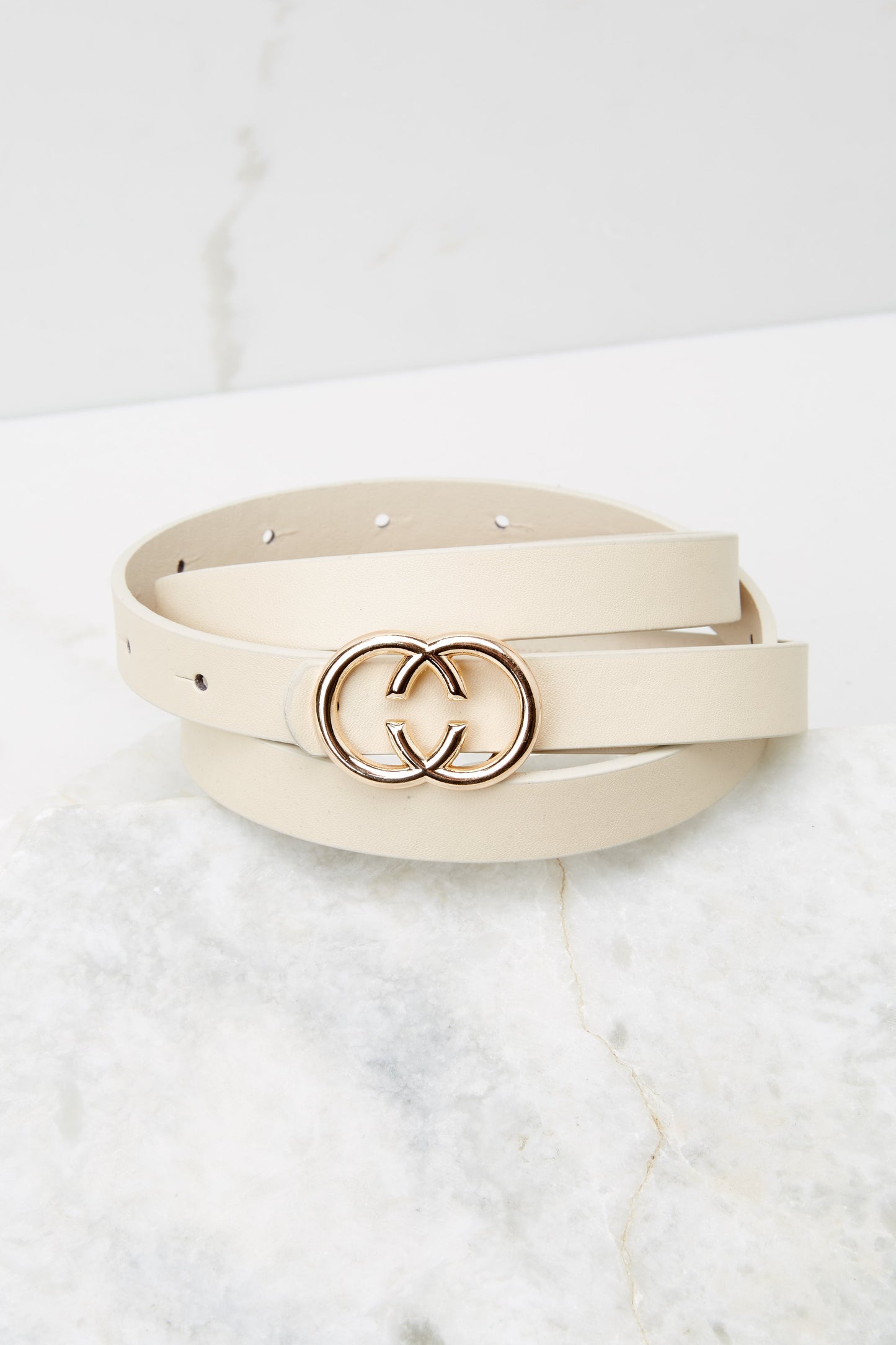 Trendsetter Cream Belt