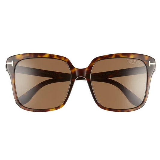 Tom Ford Faye Polarized Square Sunglasses (2021 - Current Season)