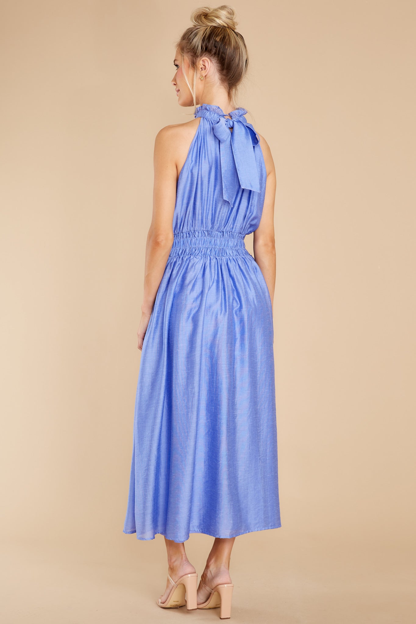 It's Destiny Cornflower Blue Maxi Dress