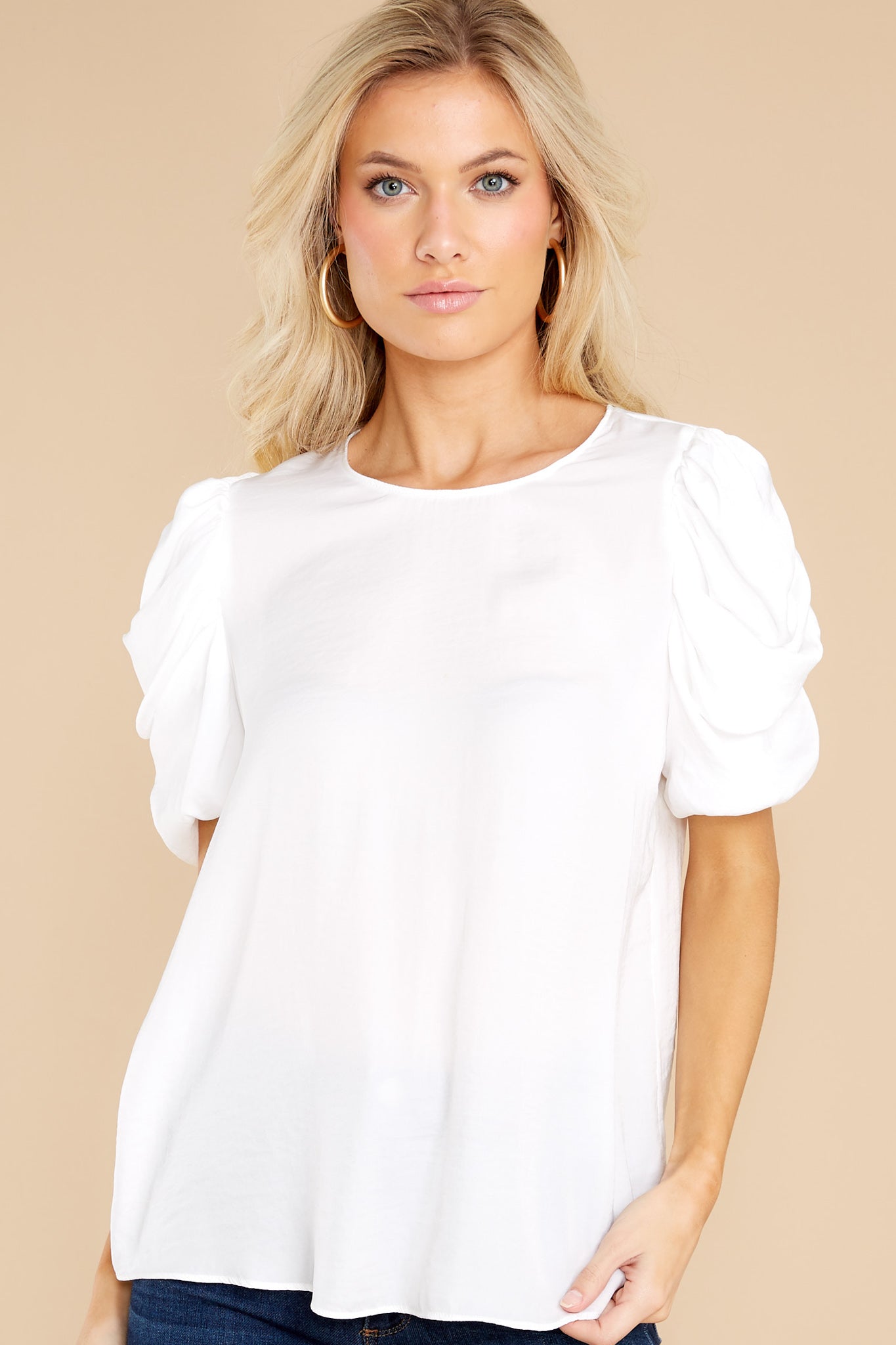 Love Bandit Off White Top
