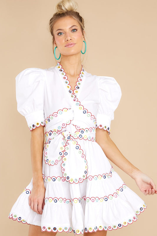Nadir White Dress