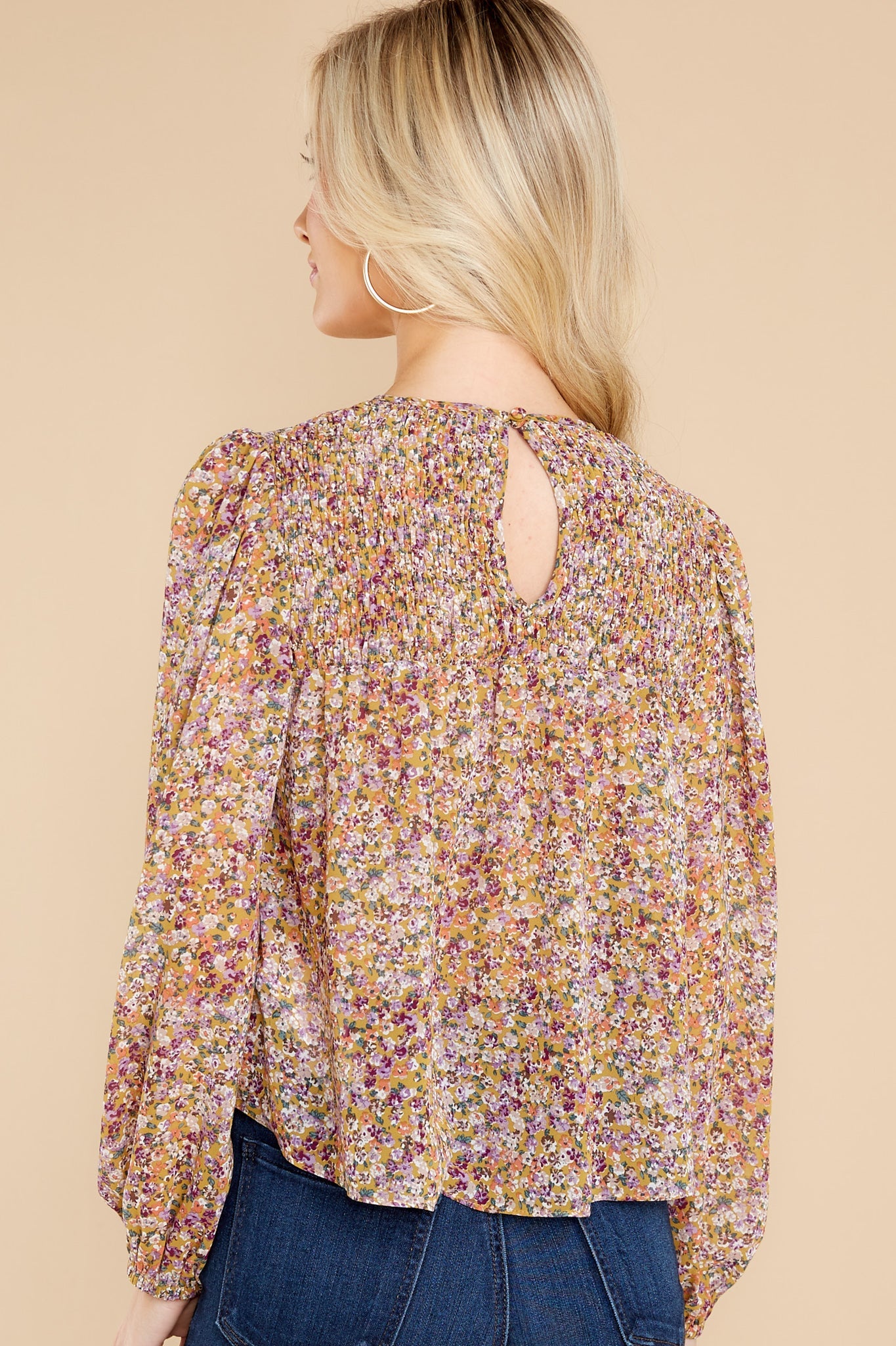Bouznika Multi Shirred Blouse