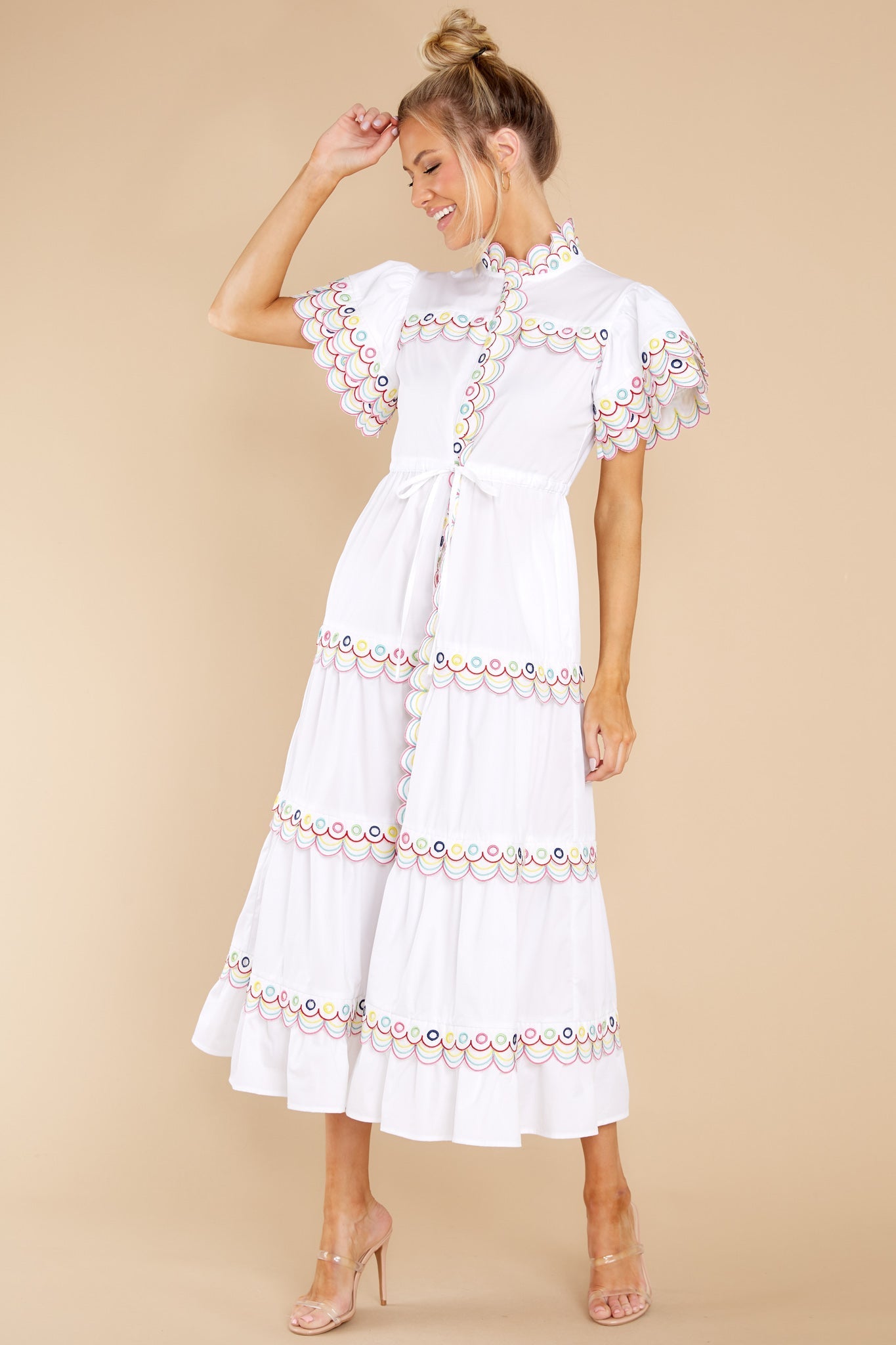 Malik White Dress