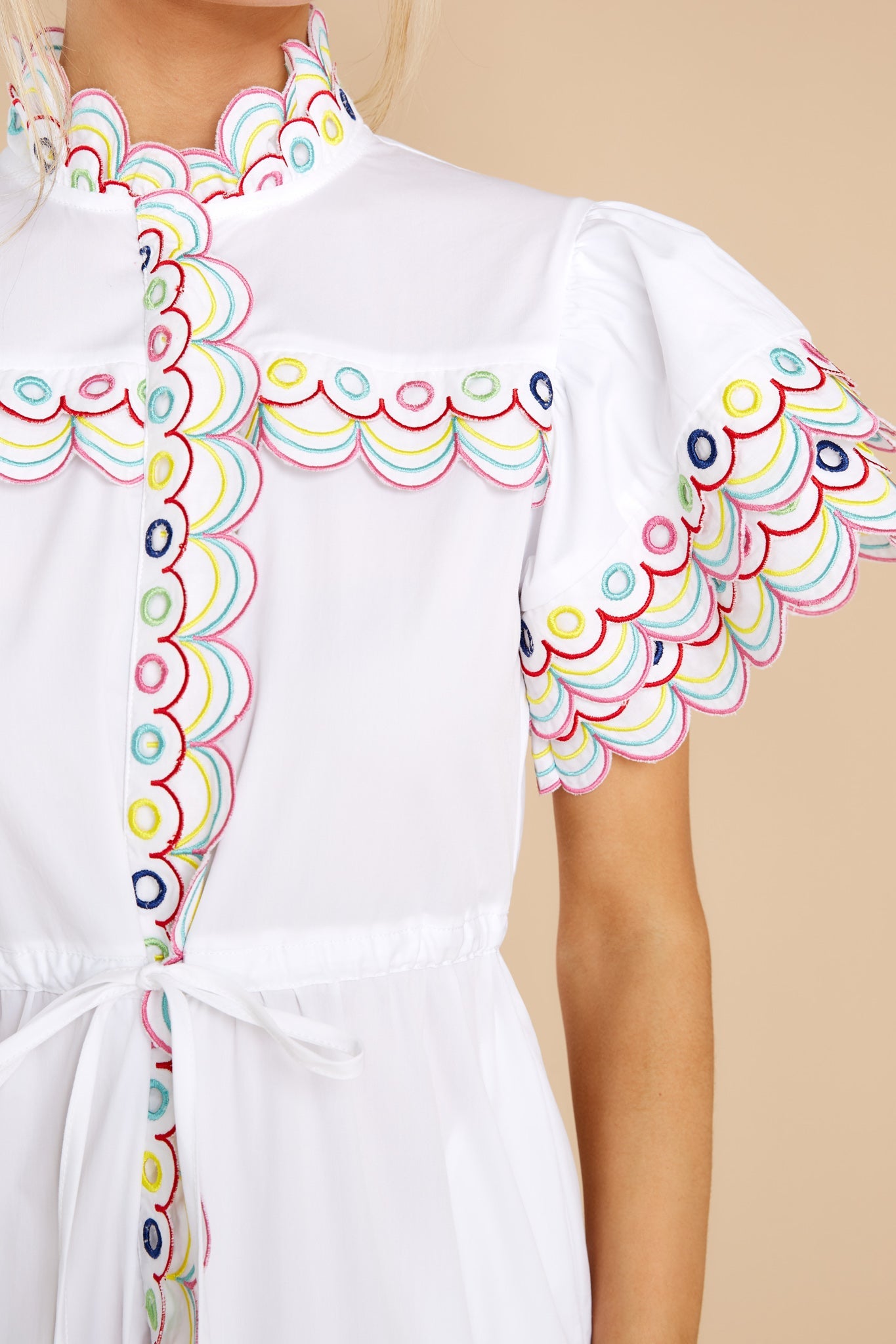 Malik White Dress
