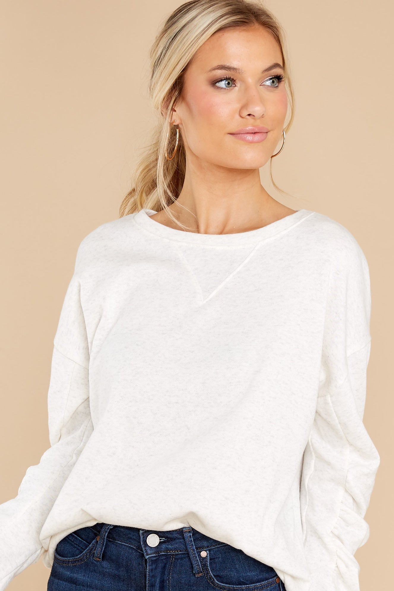 Getting Things Done Oatmeal Sweatshirt