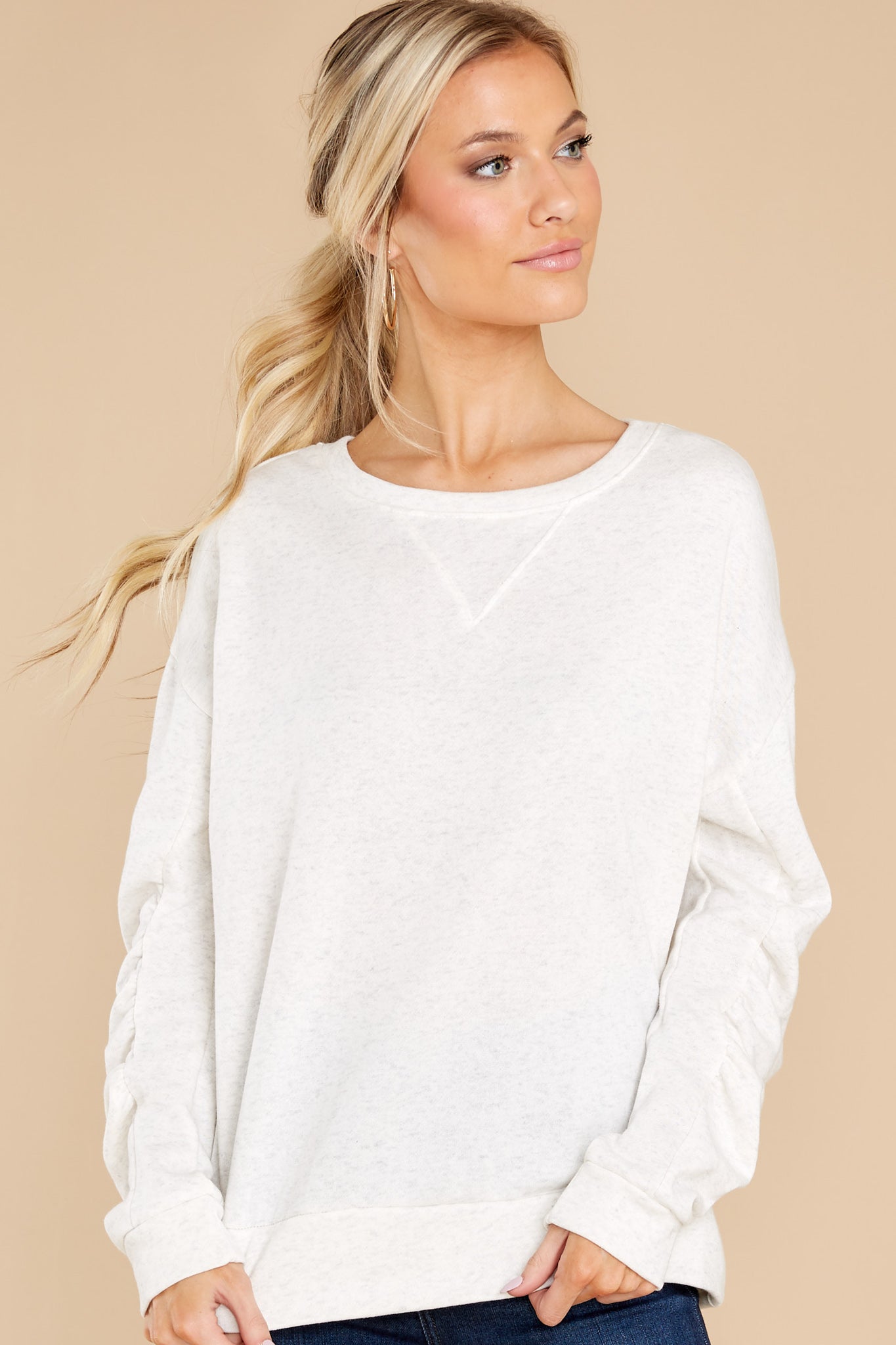 Getting Things Done Oatmeal Sweatshirt