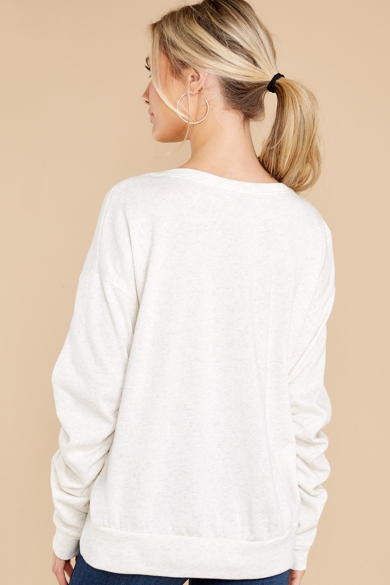 Getting Things Done Oatmeal Sweatshirt