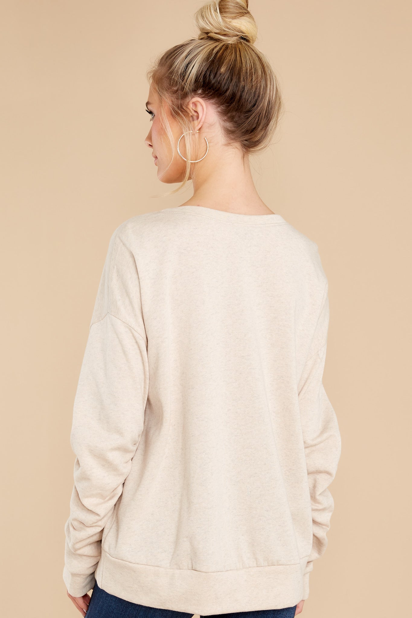 Getting Things Done Taupe Sweatshirt