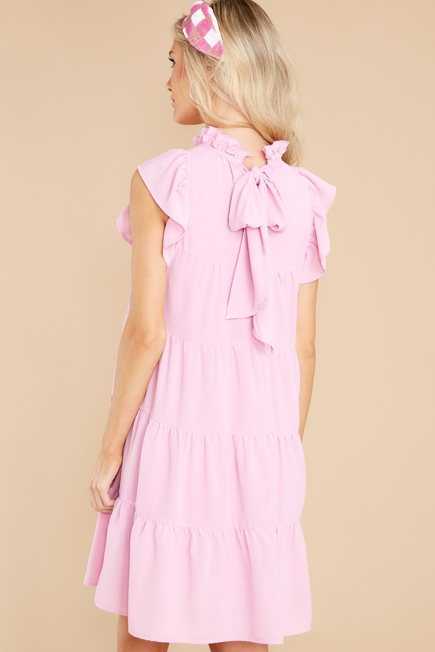 In A Heartbeat Pink Dress