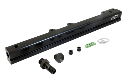 AEM 94-01 Integra Black Fuel Rail (aem25-100BK)