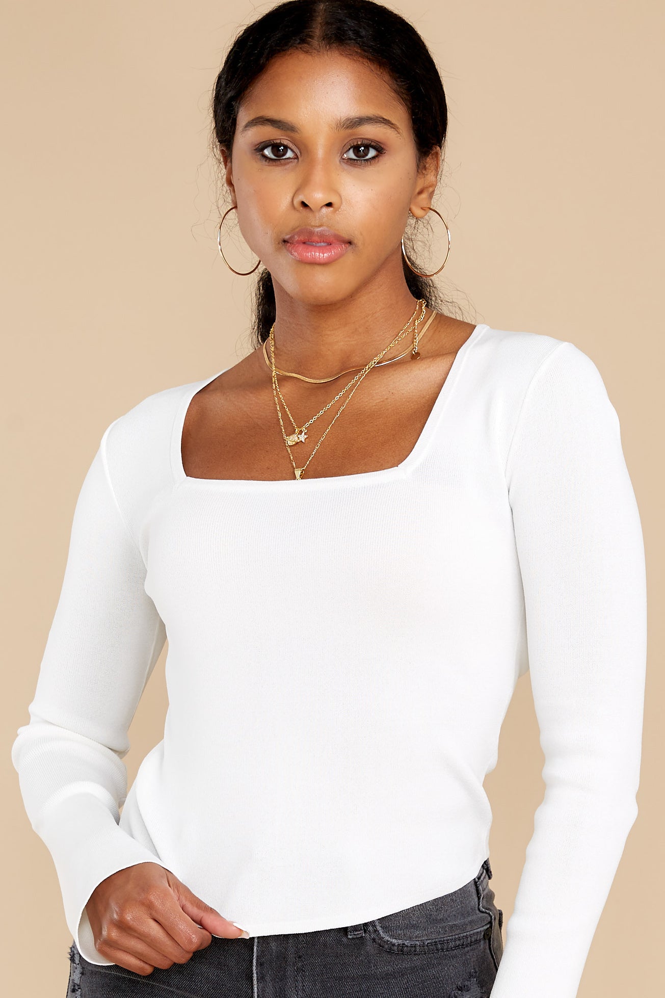 Change The Game White Top