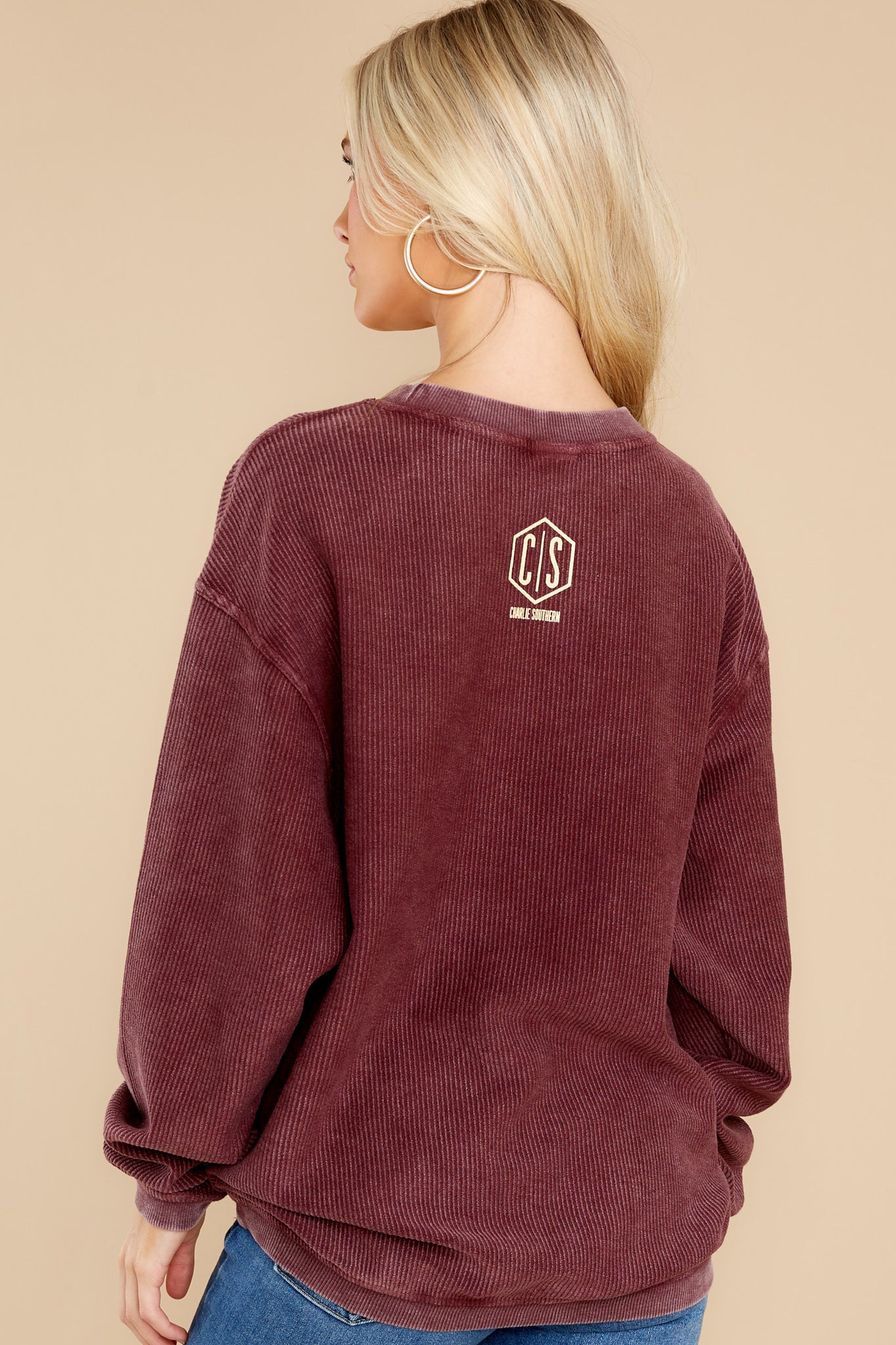 Thankful Burgundy Sweatshirt