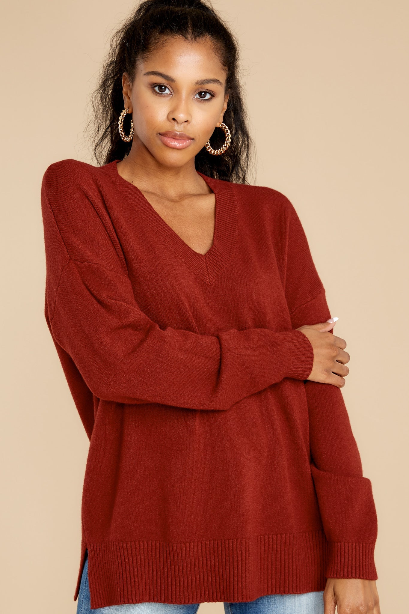 Only A Memory Wine Sweater