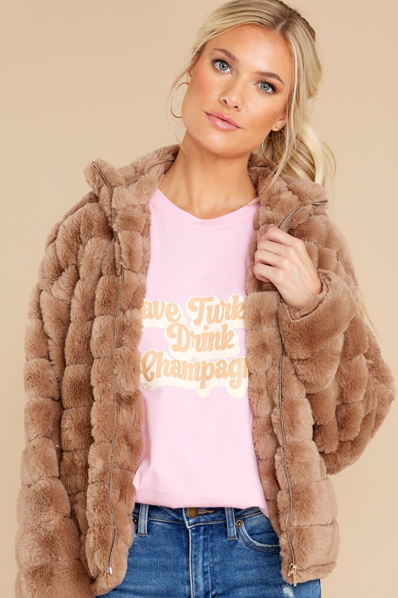 Call Me Cozy Taupe Jacket