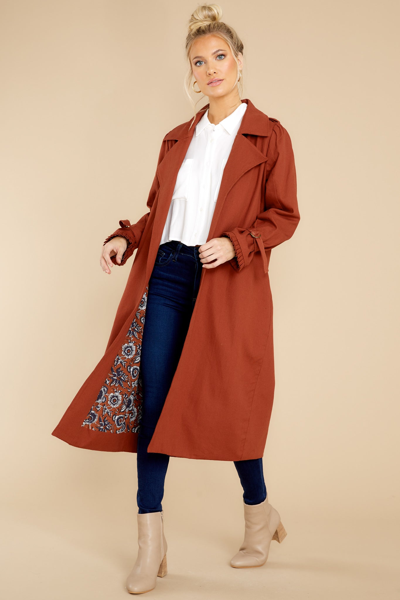 Rally Sienna Trench Coat