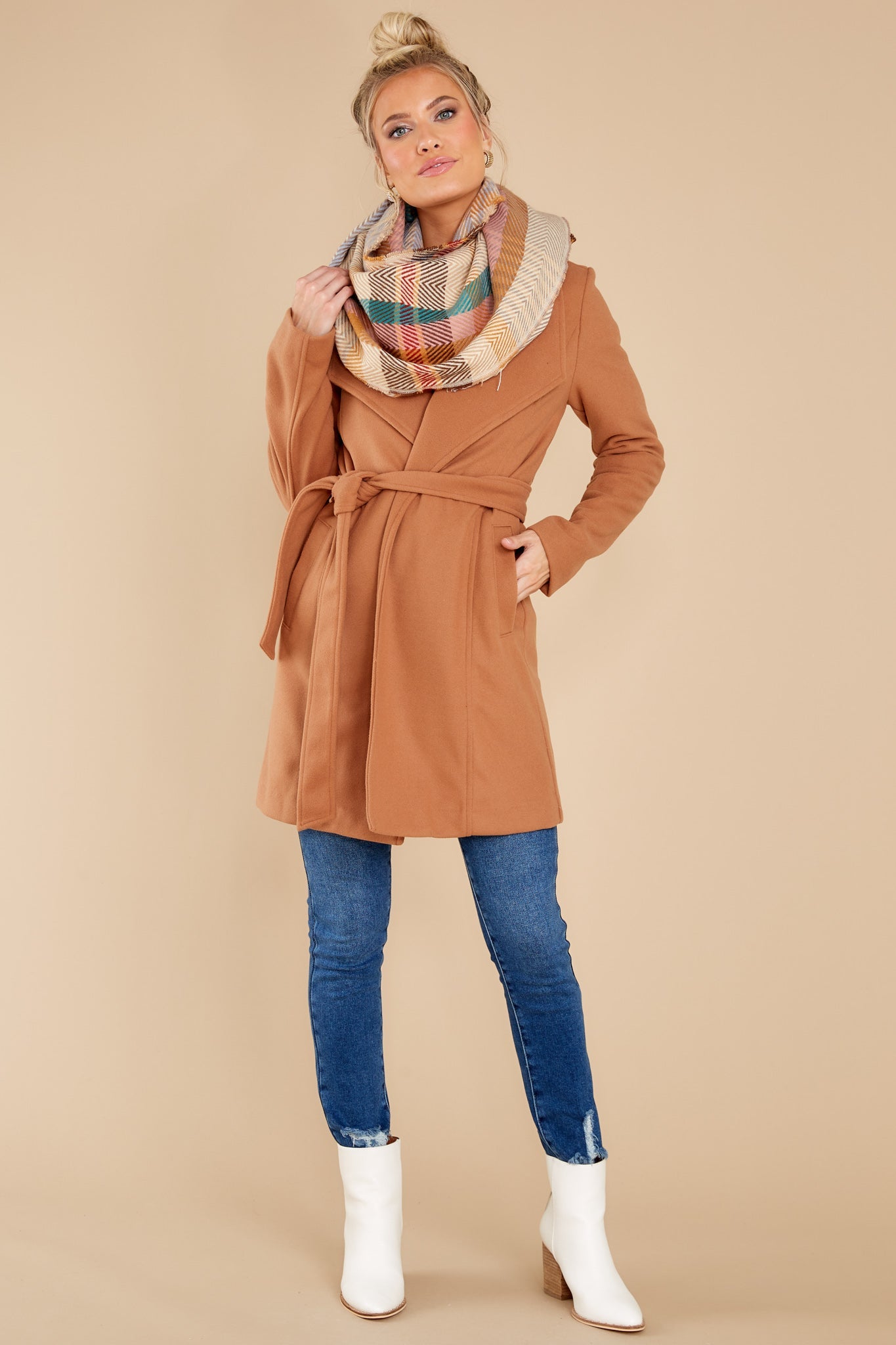 Let Me Be Your Secret Tan Coat