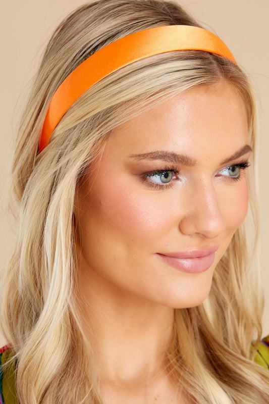 Making Your Destiny Orange Headband