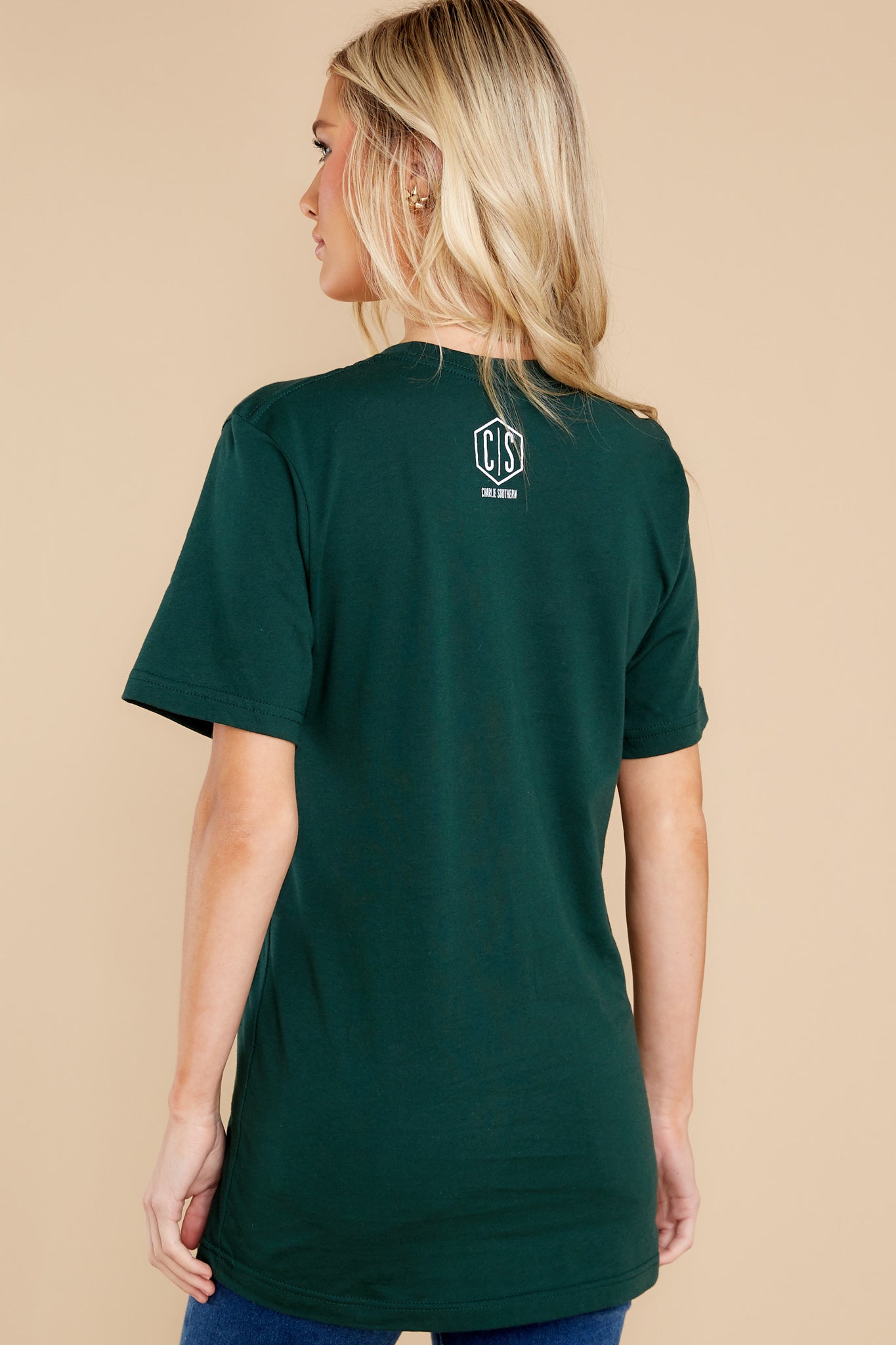 Bye Buddy Green Tee